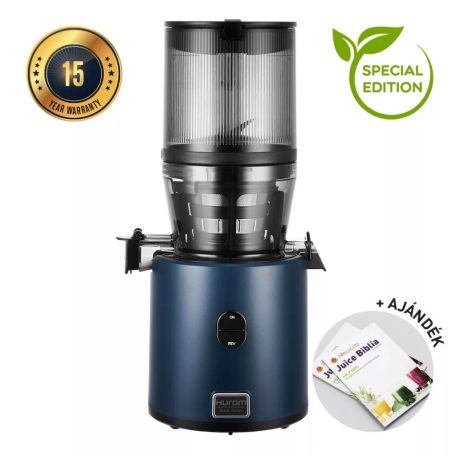 Hurom H330P Premium Slow Juicer /mély kék/ + Juice Biblia