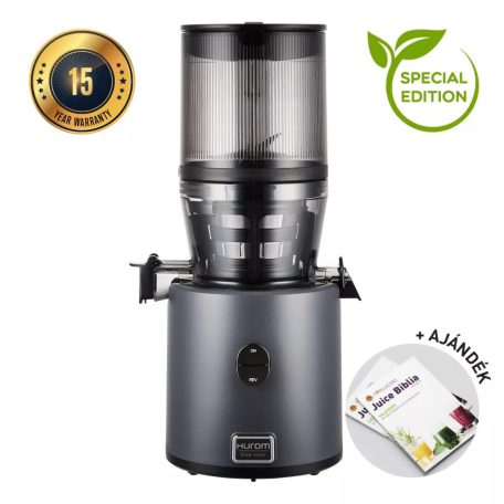 Hurom H330P Premium Slow Juicer /szürke/ + Juice Biblia